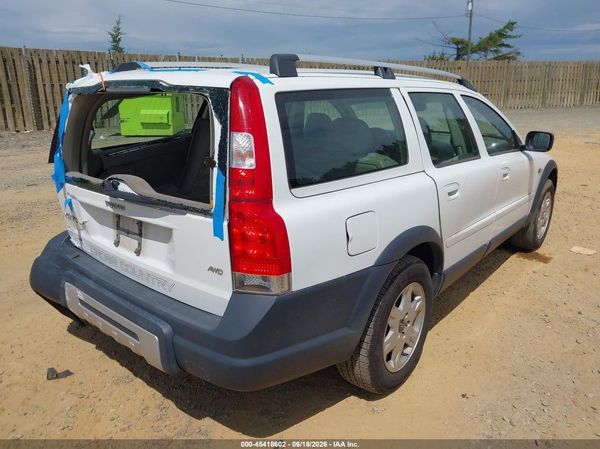 2006 Volvo Xc70 VIN YV4SZ592561224963 IAAI salvage auction — REAR END, Clear (Virginia), sold $275 on 2026-07-06 (photo 4)