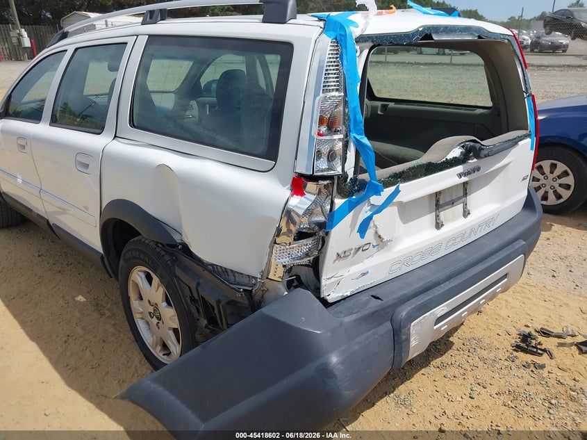 2006 Volvo Xc70 VIN YV4SZ592561224963 IAAI salvage auction — REAR END, Clear (Virginia), sold $275 on 2026-07-06 (photo 6)