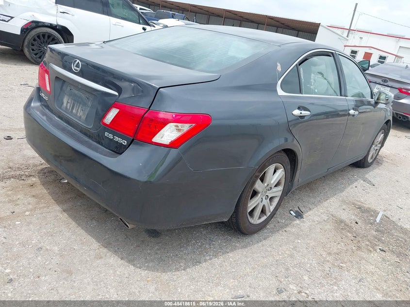 2009 Lexus Es 350 VIN JTHBJ46G292304979 IAAI salvage auction — LEFT REAR, Original (Texas), sold $1,150 on 2026-07-22 (photo 4)