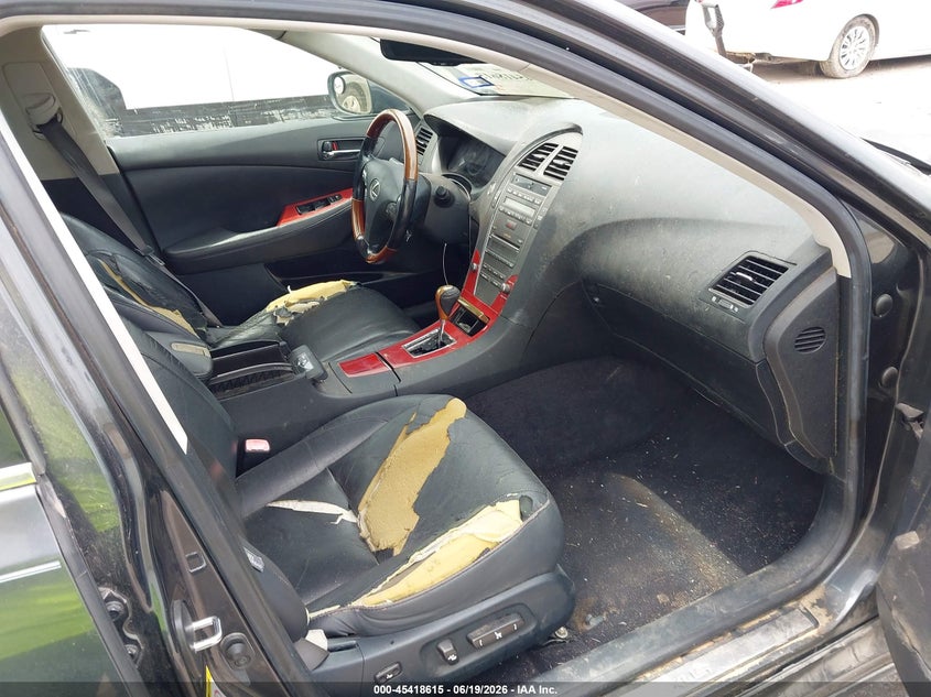 2009 Lexus Es 350 VIN JTHBJ46G292304979 IAAI salvage auction — LEFT REAR, Original (Texas), sold $1,150 on 2026-07-22 (photo 5)