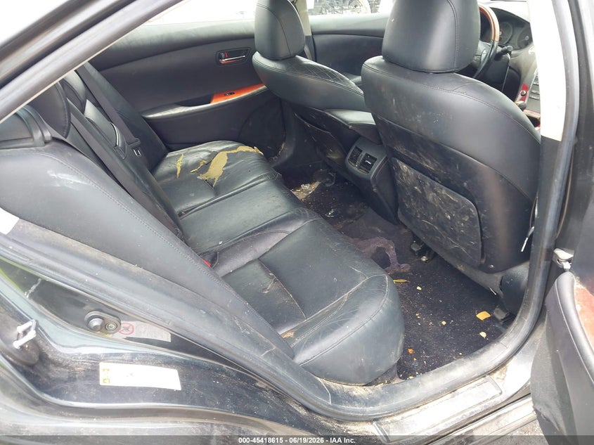 2009 Lexus Es 350 VIN JTHBJ46G292304979 IAAI salvage auction — LEFT REAR, Original (Texas), sold $1,150 on 2026-07-22 (photo 8)