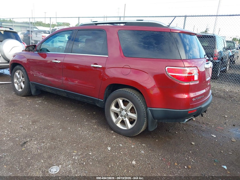 2007 Saturn Outlook VIN 5GZER33737J164383 IAAI salvage auction — LEFT FRONT, Salvage (Ohio), sold $300 on 2026-07-09 (photo 3)