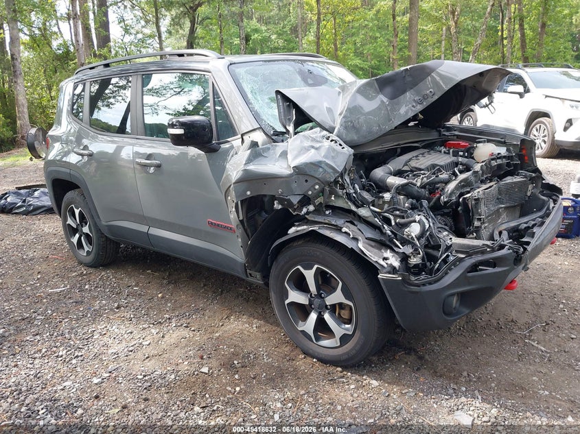 2022 Jeep Renegade VIN ZACNJDC14NPN47799 IAAI salvage auction — FRONT END, Salvage (Virginia), sold $25 on 2026-07-31 (photo 1)