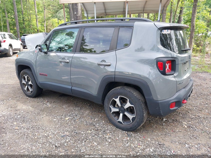 2022 Jeep Renegade VIN ZACNJDC14NPN47799 IAAI salvage auction — FRONT END, Salvage (Virginia), sold $25 on 2026-07-31 (photo 3)