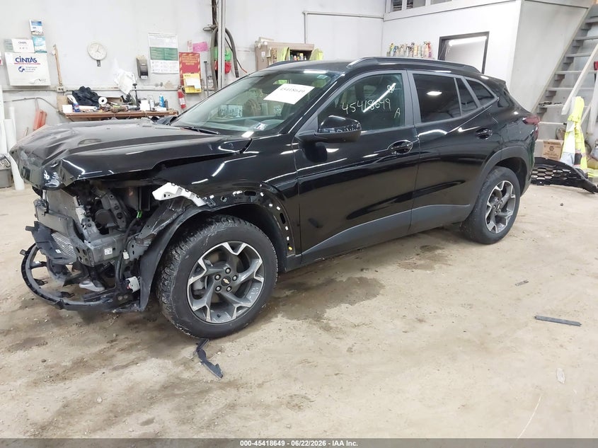 2024 Chevrolet Trax VIN KL77LHE2XRC050637 IAAI salvage auction — FRONT END, Salvage (Pennsylvania), sold $5,500 on 2026-07-30 (photo 2)