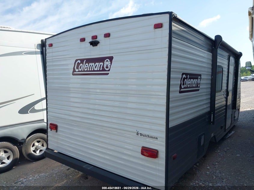 2023 Coleman 17b VIN 4YDTCMG16P8936692 IAAI salvage auction — HAIL, Clear (Oklahoma), sold $2,600 on 2026-09-09 (photo 4)