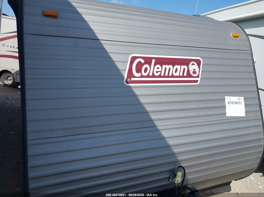 2023 Coleman 17b VIN 4YDTCMG16P8936692 IAAI salvage auction — HAIL, Clear (Oklahoma), sold $2,600 on 2026-09-09 (photo 6)