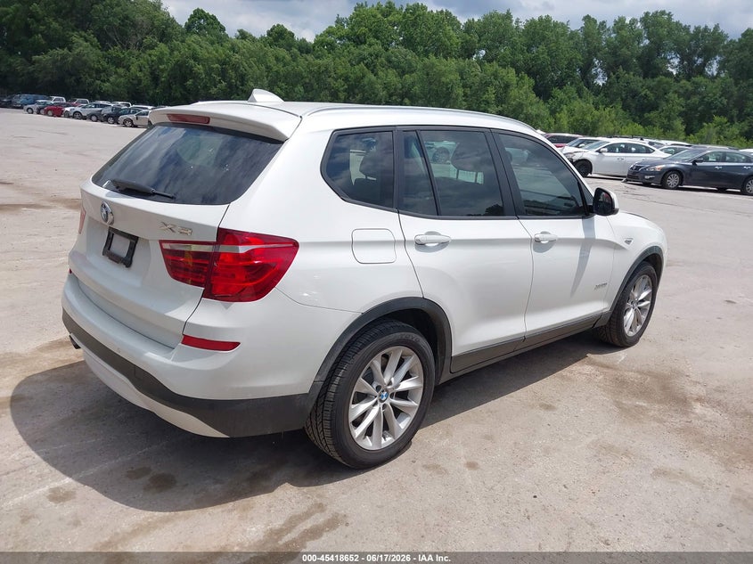 2015 BMW X3 VIN 5UXWX9C50F0D56024 IAAI salvage auction — FRONT END, Salvage (Missouri), sold $1,000 on 2026-07-29 (photo 4)