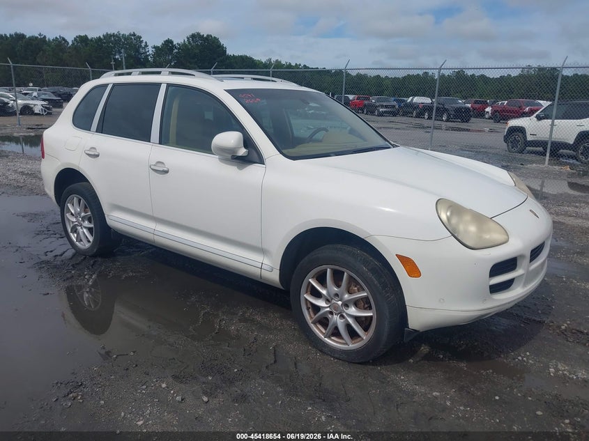 2005 Porsche Cayenne VIN WP1AB29P35LA65388 IAAI salvage auction — REAR END, Clear (Georgia), sold $800 on 2026-07-10 (photo 1)