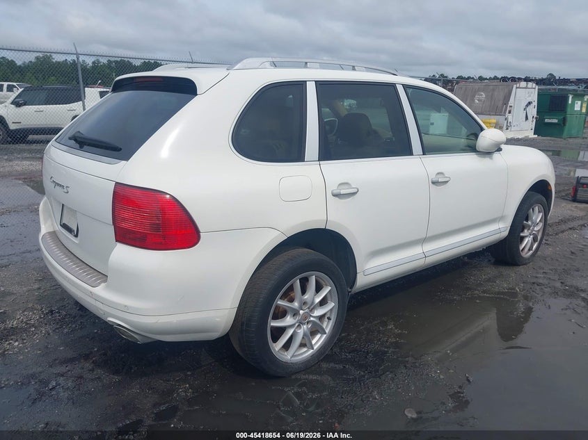 2005 Porsche Cayenne VIN WP1AB29P35LA65388 IAAI salvage auction — REAR END, Clear (Georgia), sold $800 on 2026-07-10 (photo 4)