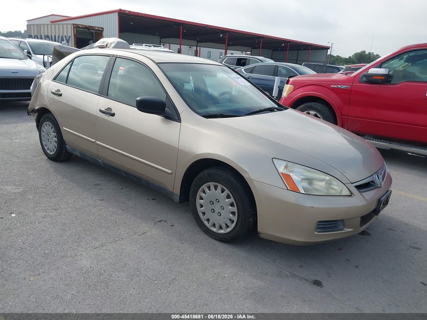 2007 Honda Accord VIN JHMCM56147C010374 IAAI salvage auction — RIGHT REAR, Salvage (Texas), sold $275 on 2026-07-09 (photo 1)