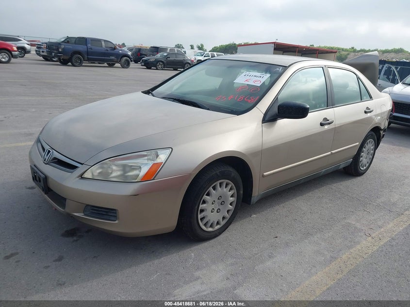 2007 Honda Accord VIN JHMCM56147C010374 IAAI salvage auction — RIGHT REAR, Salvage (Texas), sold $275 on 2026-07-09 (photo 2)
