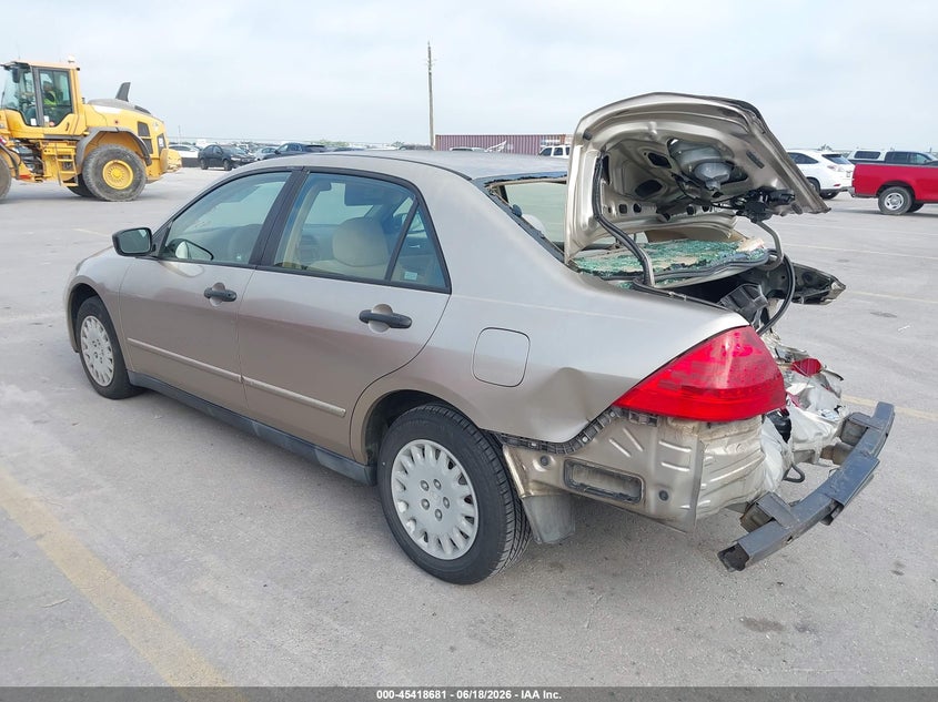2007 Honda Accord VIN JHMCM56147C010374 IAAI salvage auction — RIGHT REAR, Salvage (Texas), sold $275 on 2026-07-09 (photo 3)