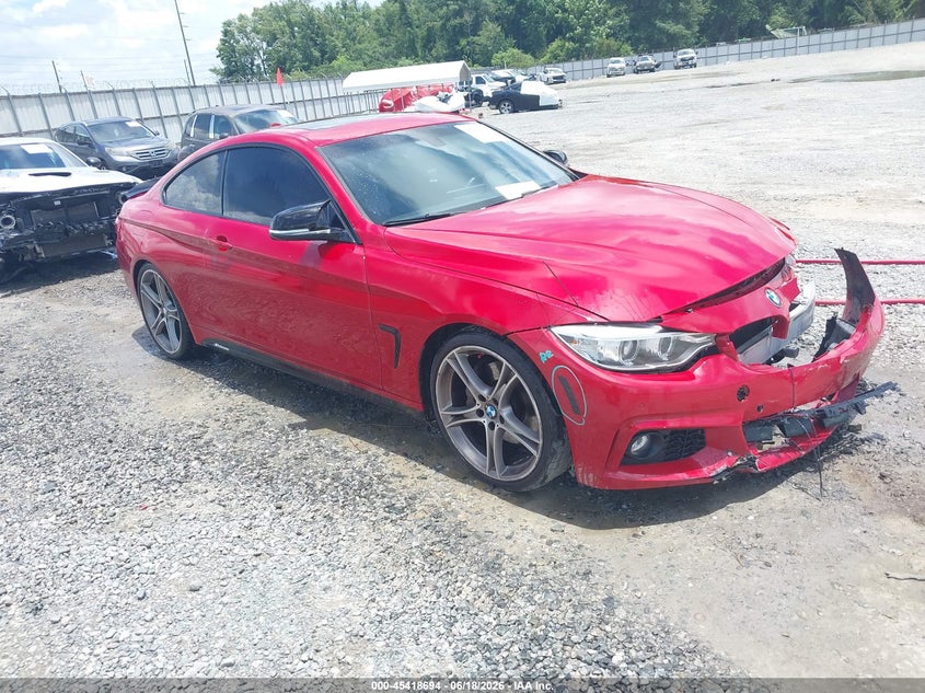 2016 BMW 4er VIN WBA3N7C55GK226884 IAAI salvage auction — FRONT END, Salvage (Georgia), sold $2,450 on 2026-07-20 (photo 1)