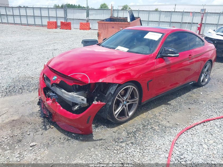 2016 BMW 4er VIN WBA3N7C55GK226884 IAAI salvage auction — FRONT END, Salvage (Georgia), sold $2,450 on 2026-07-20 (photo 2)