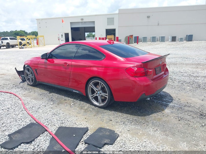 2016 BMW 4er VIN WBA3N7C55GK226884 IAAI salvage auction — FRONT END, Salvage (Georgia), sold $2,450 on 2026-07-20 (photo 3)