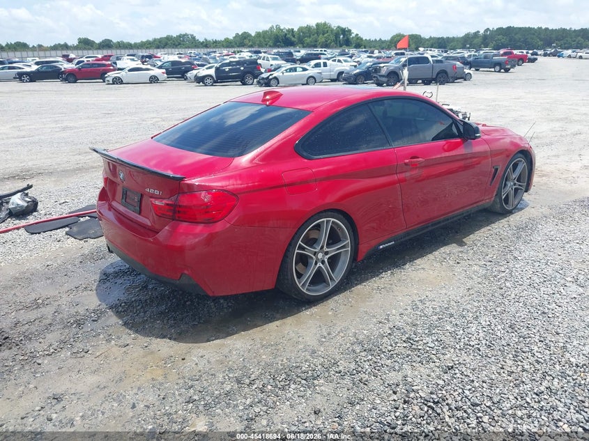 2016 BMW 4er VIN WBA3N7C55GK226884 IAAI salvage auction — FRONT END, Salvage (Georgia), sold $2,450 on 2026-07-20 (photo 4)