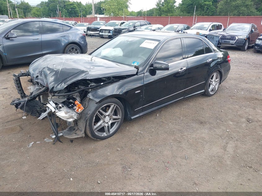 2012 Mercedes-benz E-class VIN WDDHF5KB3CA638793 IAAI salvage auction — NORMAL WEAR, Clear (New Jersey), sold $650 on 2026-07-15 (photo 2)
