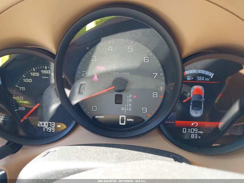 2014 Porsche Boxster VIN WP0CB2A80ES141086 IAAI salvage auction — REAR END, Salvage (Massachusetts), sold $17,875 on 2026-09-18 (photo 7)