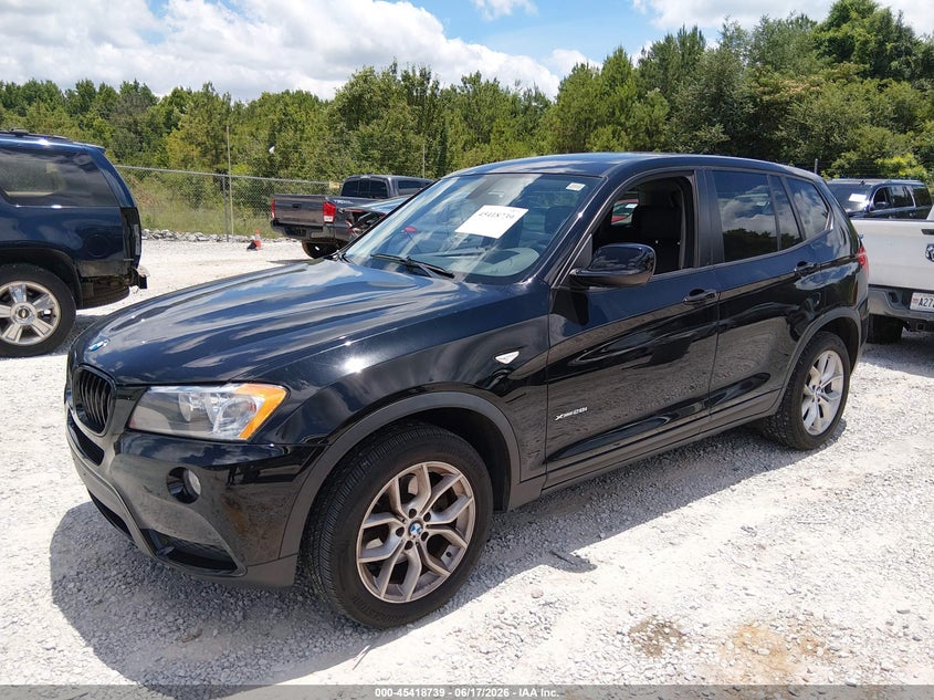 2013 BMW X3 VIN 5UXWX9C54D0D02125 IAAI salvage auction — NORMAL WEAR, Clear (Mississippi), sold $1,650 on 2026-07-06 (photo 2)