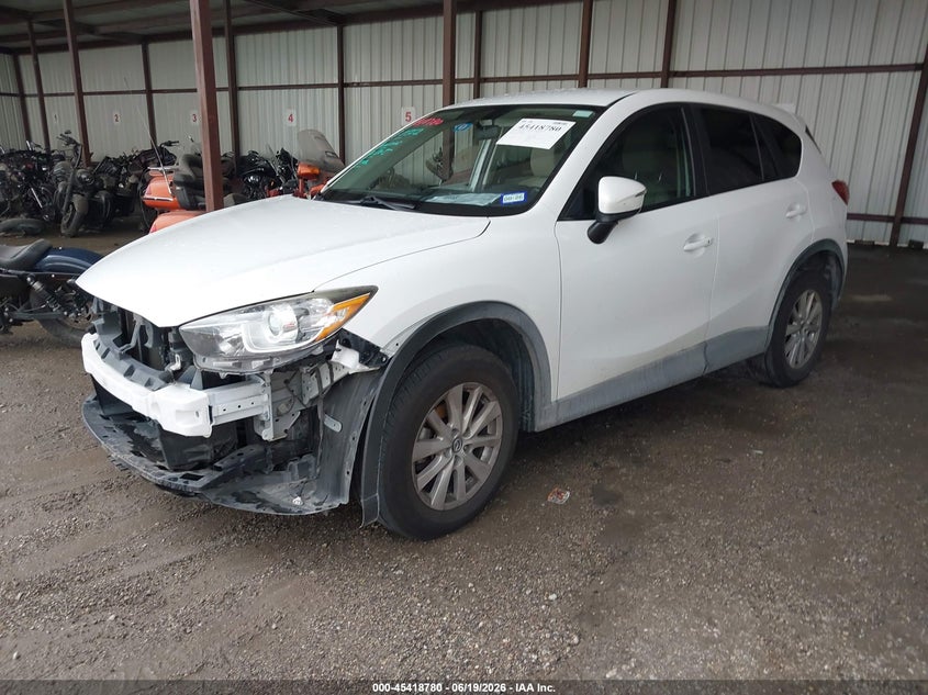 2016 Mazda Cx-5 VIN JM3KE2CY6G0852183 IAAI salvage auction — FRONT END, Original (Texas), sold $1,250 on 2026-07-28 (photo 2)