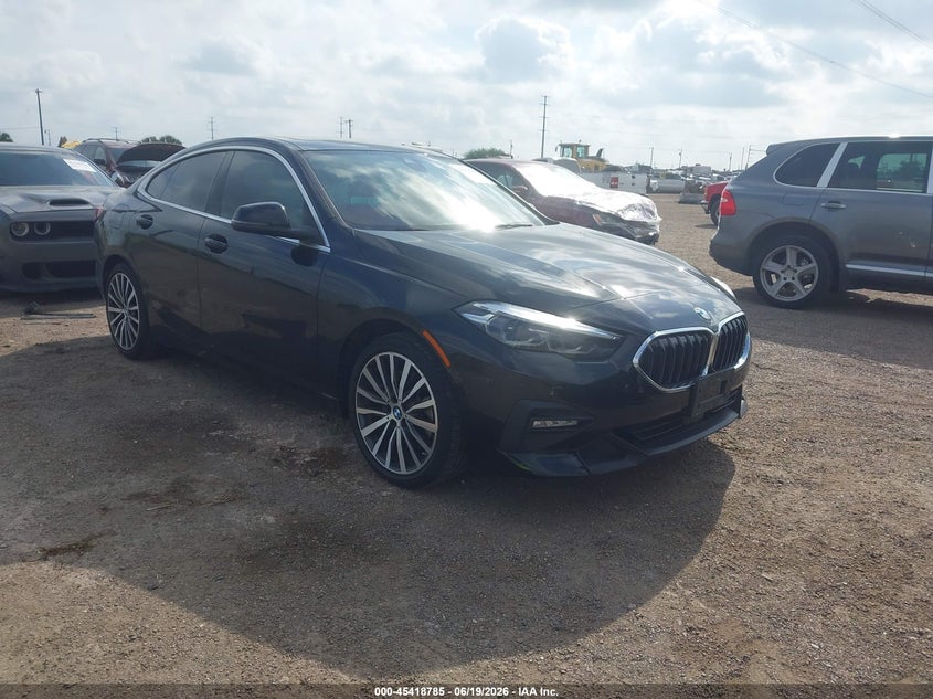 2023 BMW 2er VIN WBA53AK08P7M47612 IAAI salvage auction — LEFT SIDE, Salvage Title, sold $6,250 on 2026-08-04 (photo 1)