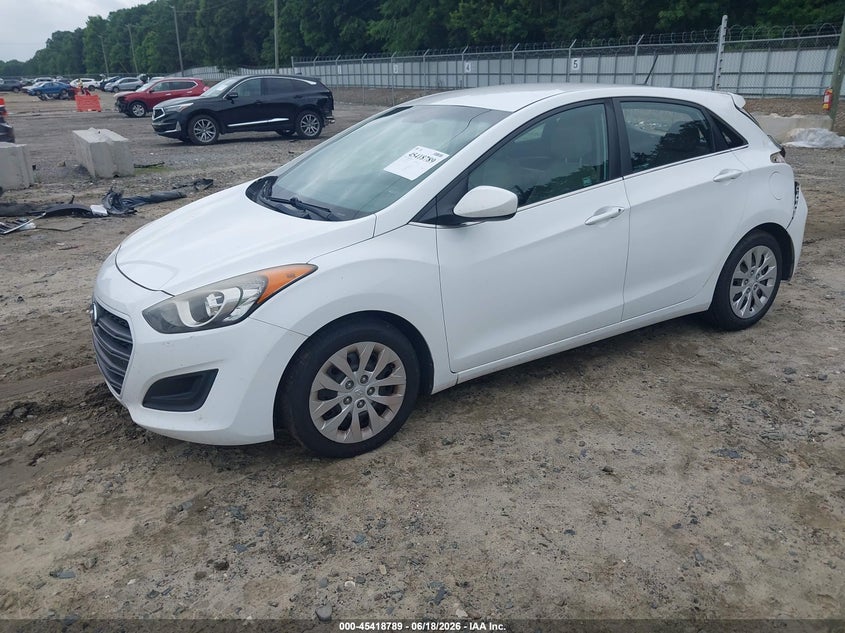 2017 Hyundai Elantra VIN KMHD35LHXHU349478 IAAI salvage auction — REAR END, Salvage (Georgia), sold $25 on 2026-07-30 (photo 2)