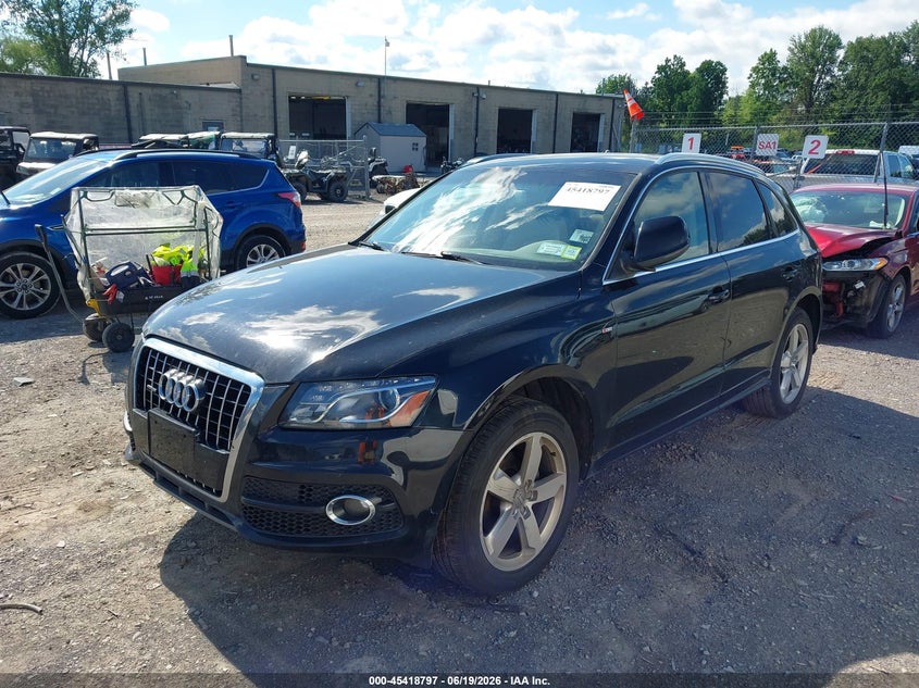 2012 Audi Q5 VIN WA1DKAFP5CA021487 IAAI salvage auction — SIDE, Salvage Title, sold $925 on 2026-07-30 (photo 2)