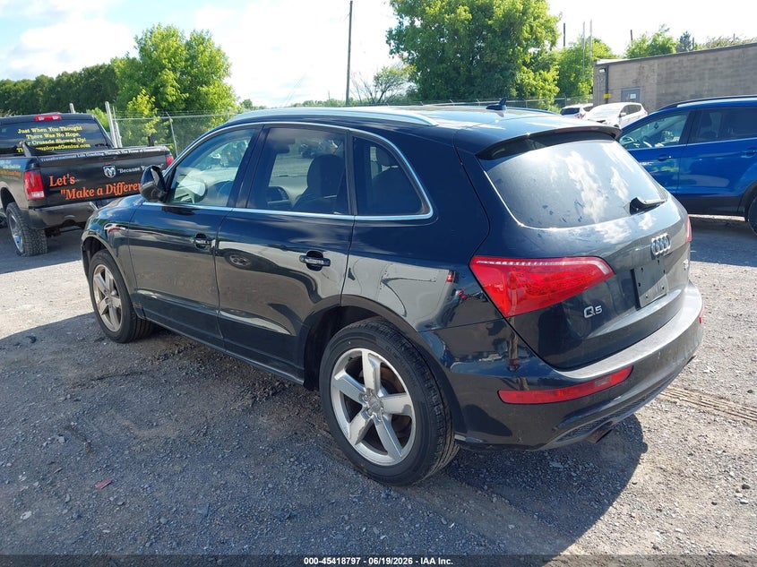 2012 Audi Q5 VIN WA1DKAFP5CA021487 IAAI salvage auction — SIDE, Salvage Title, sold $925 on 2026-07-30 (photo 3)