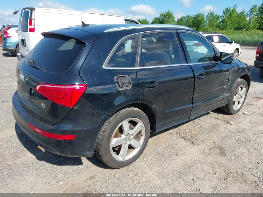 2012 Audi Q5 VIN WA1DKAFP5CA021487 IAAI salvage auction — SIDE, Salvage Title, sold $925 on 2026-07-30 (photo 4)