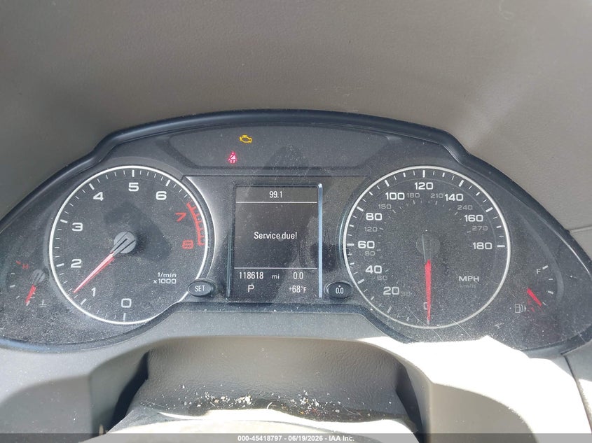 2012 Audi Q5 VIN WA1DKAFP5CA021487 IAAI salvage auction — SIDE, Salvage Title, sold $925 on 2026-07-30 (photo 7)