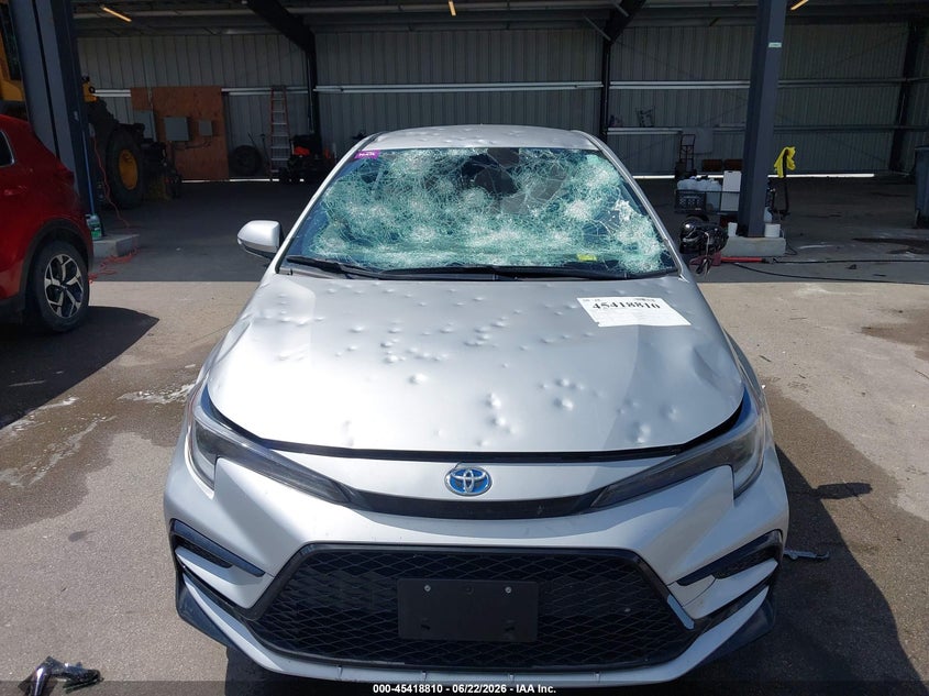 2023 Toyota Corolla VIN JTDBDMHE0PJ000640 IAAI salvage auction — HAIL, Salvage (Nebraska), sold $6,775 on 2026-07-30 (photo 6)