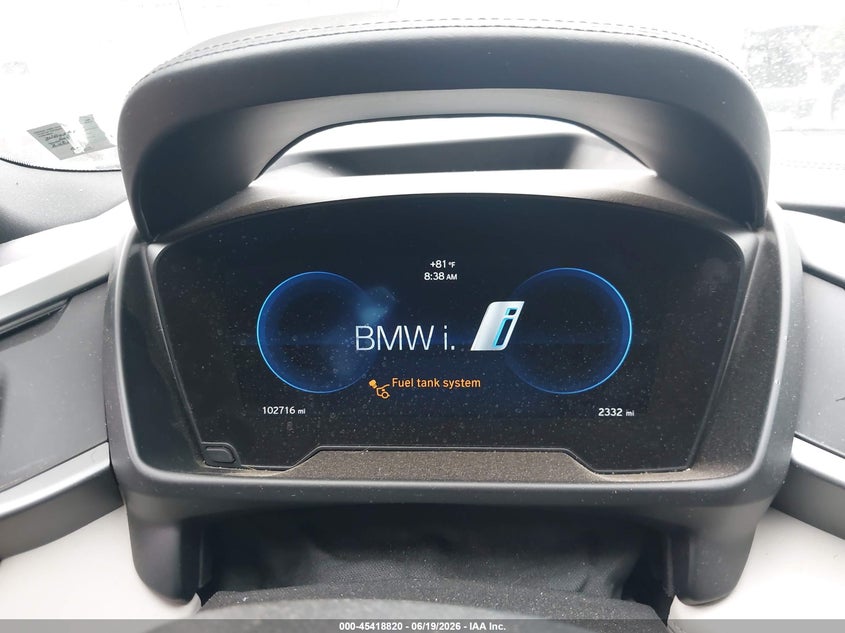 2015 BMW I8 VIN WBY2Z2C5XFV674202 IAAI salvage auction — LEFT SIDE, Salvage Title, sold $11,900 on 2026-07-22 (photo 7)