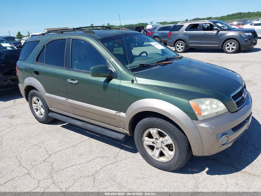 2006 Kia Sorento VIN KNDJC733165564004 IAAI salvage auction — RIGHT SIDE, Salvage (Illinois), sold $450 on 2026-07-29 (photo 1)
