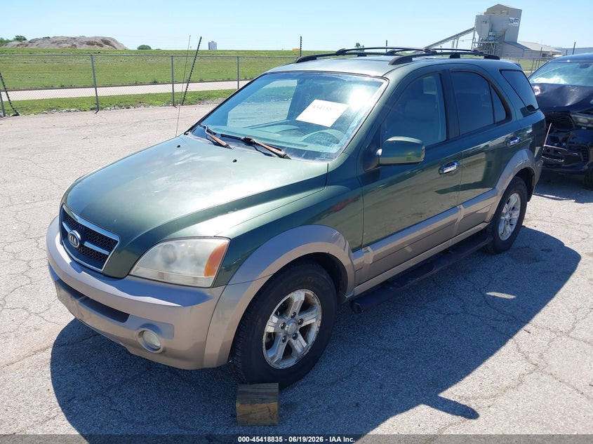 2006 Kia Sorento VIN KNDJC733165564004 IAAI salvage auction — RIGHT SIDE, Salvage (Illinois), sold $450 on 2026-07-29 (photo 2)