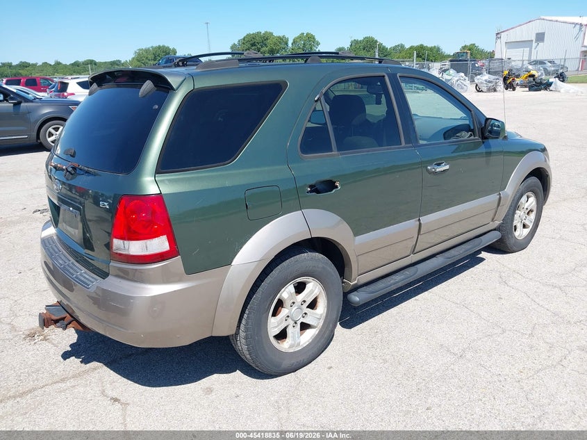 2006 Kia Sorento VIN KNDJC733165564004 IAAI salvage auction — RIGHT SIDE, Salvage (Illinois), sold $450 on 2026-07-29 (photo 4)