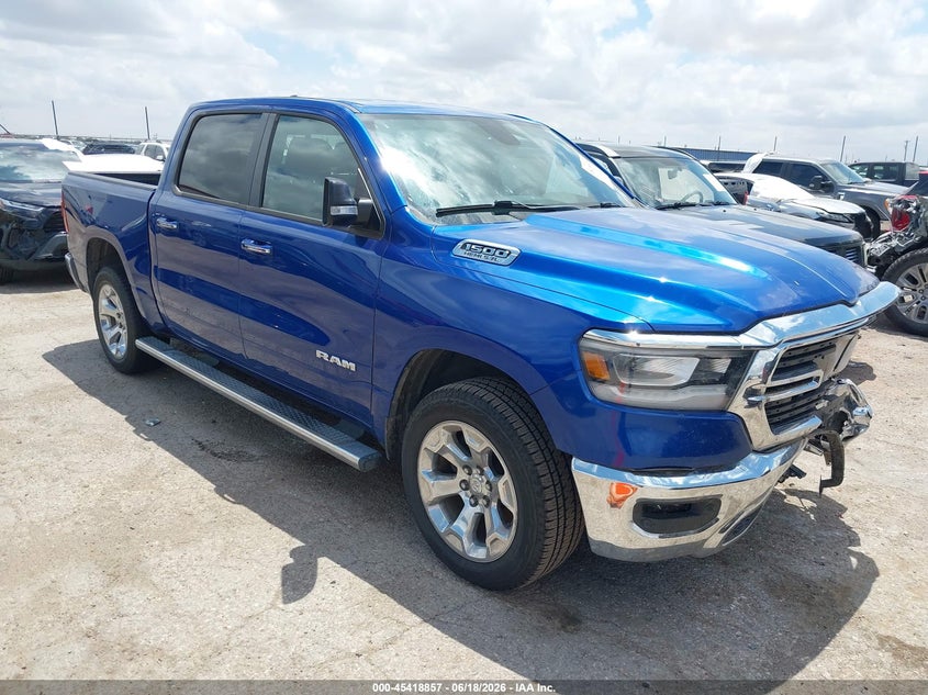 2019 Ram 1500 VIN 1C6RREFT3KN617658 — IAAI salvage auction photo