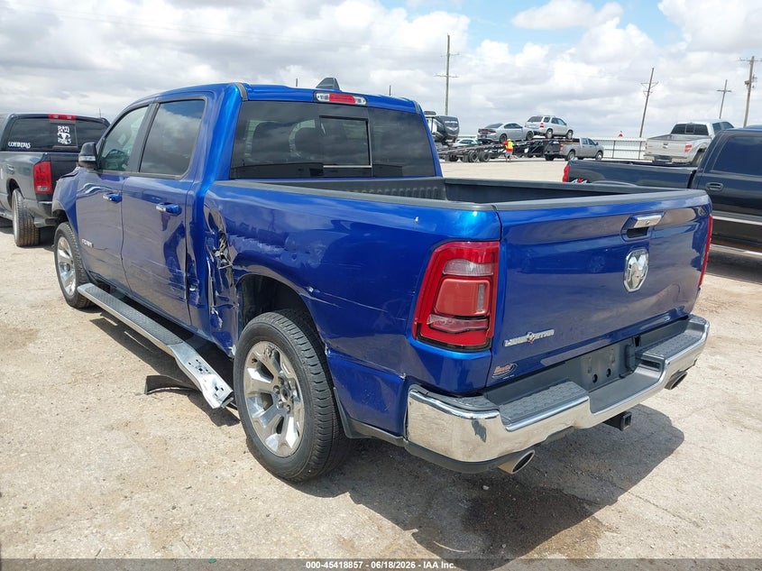 2019 Ram 1500 VIN 1C6RREFT3KN617658 IAAI salvage auction — LEFT SIDE, Salvage Title, sold $8,500 on 2026-08-29 (photo 3)