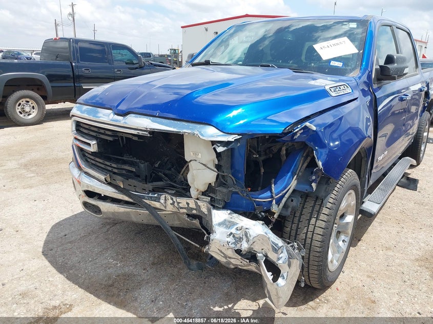 2019 Ram 1500 VIN 1C6RREFT3KN617658 IAAI salvage auction — LEFT SIDE, Salvage Title, sold $8,500 on 2026-08-29 (photo 6)