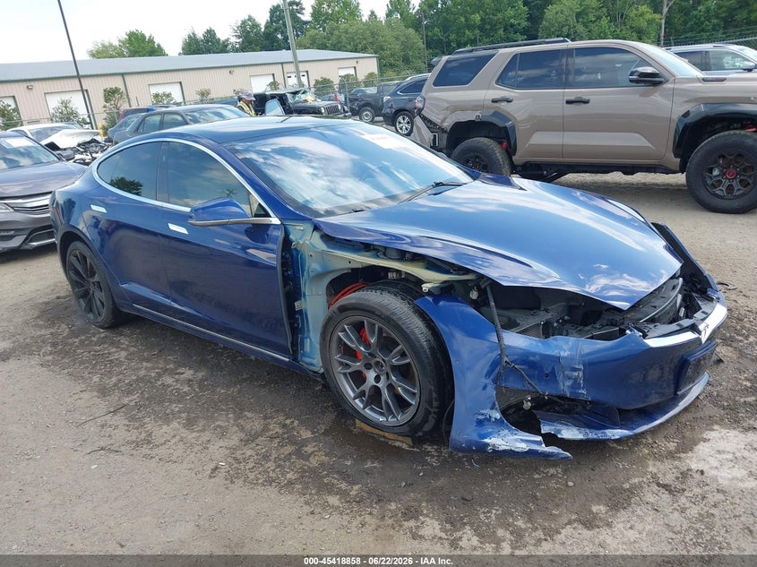2019 Tesla Model s VIN 5YJSA1E43KF309893 IAAI salvage auction — FRONT END, Salvage (Virginia), sold $6,600 on 2026-07-16 (photo 1)
