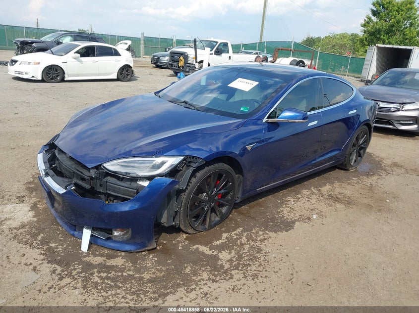 2019 Tesla Model s VIN 5YJSA1E43KF309893 IAAI salvage auction — FRONT END, Salvage (Virginia), sold $6,600 on 2026-07-16 (photo 2)