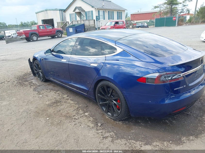 2019 Tesla Model s VIN 5YJSA1E43KF309893 IAAI salvage auction — FRONT END, Salvage (Virginia), sold $6,600 on 2026-07-16 (photo 3)