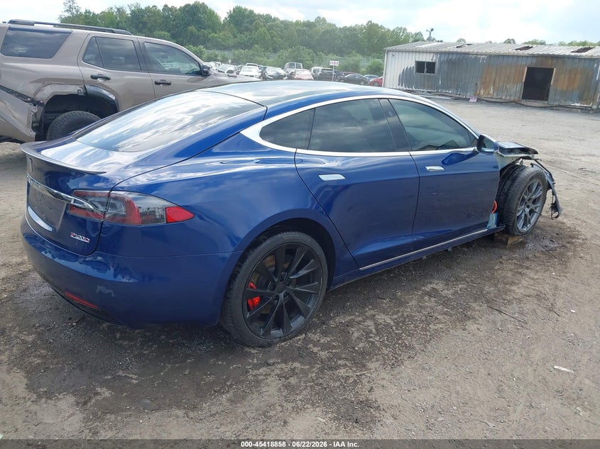 2019 Tesla Model s VIN 5YJSA1E43KF309893 IAAI salvage auction — FRONT END, Salvage (Virginia), sold $6,600 on 2026-07-16 (photo 4)