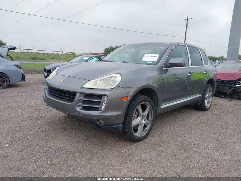 2008 Porsche Cayenne VIN WP1AB29P78LA49294 IAAI salvage auction — WATER/FLOOD, Salvage (Texas), sold $1,600 on 2026-07-10 (photo 2)