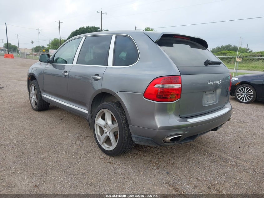 2008 Porsche Cayenne VIN WP1AB29P78LA49294 IAAI salvage auction — WATER/FLOOD, Salvage (Texas), sold $1,600 on 2026-07-10 (photo 3)