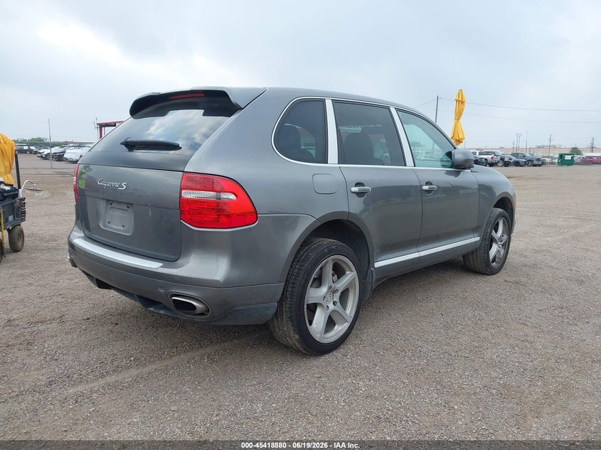 2008 Porsche Cayenne VIN WP1AB29P78LA49294 IAAI salvage auction — WATER/FLOOD, Salvage (Texas), sold $1,600 on 2026-07-10 (photo 4)