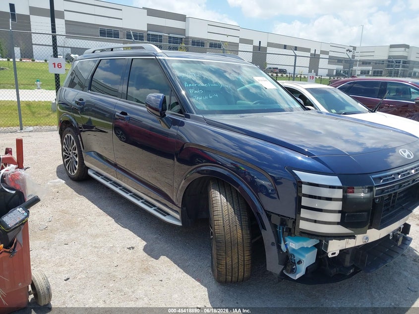 2026 Hyundai Palisade VIN KM8RM5S22TU018936 IAAI salvage auction — FRONT END, Original (Texas), sold $25,550 on 2026-07-20 (photo 1)