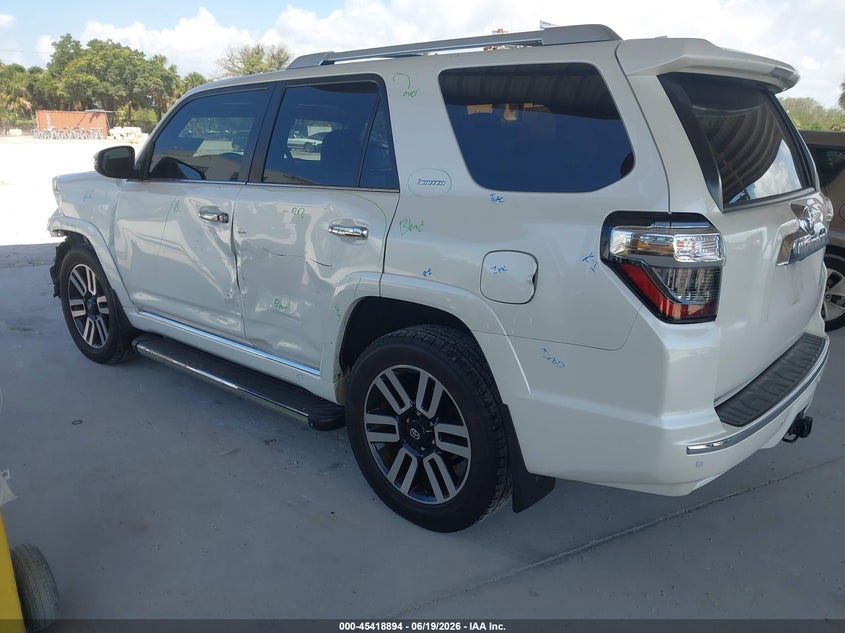 2019 Toyota 4runner VIN JTEBU5JR9K5679078 IAAI salvage auction — LEFT SIDE, Rebuildable (Florida), sold $22,275 on 2026-07-07 (photo 3)