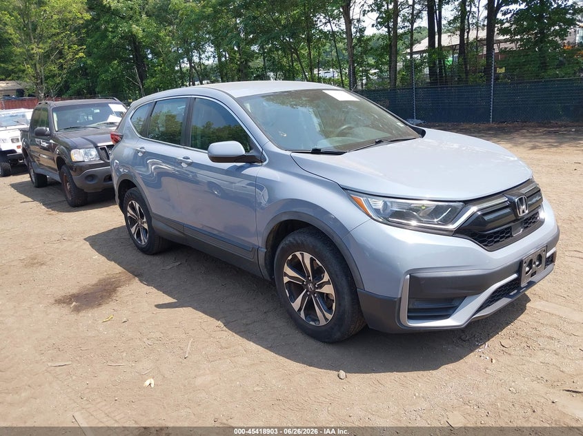 2021 Honda Cr-v VIN 5J6RW1H70ML008594 IAAI salvage auction — FRAME DAMAGE, Salvage (Virginia), sold $7,300 on 2026-07-25 (photo 1)