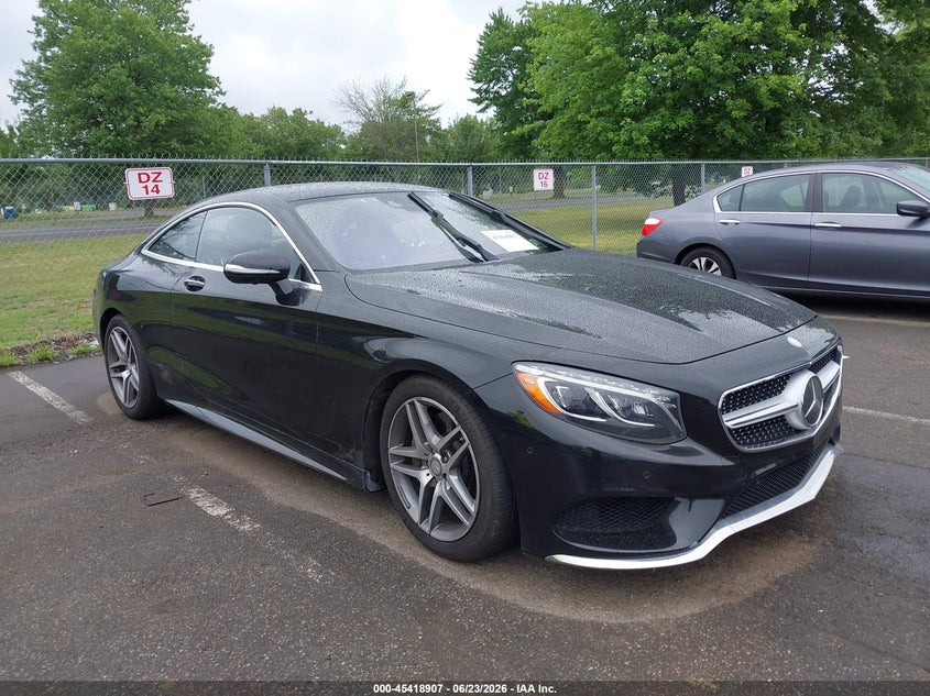 2015 Mercedes-benz S-klasse VIN WDDXJ8FB4FA001048 IAAI salvage auction — REAR END, Clear (Pennsylvania), sold $15,700 on 2026-08-03 (photo 1)